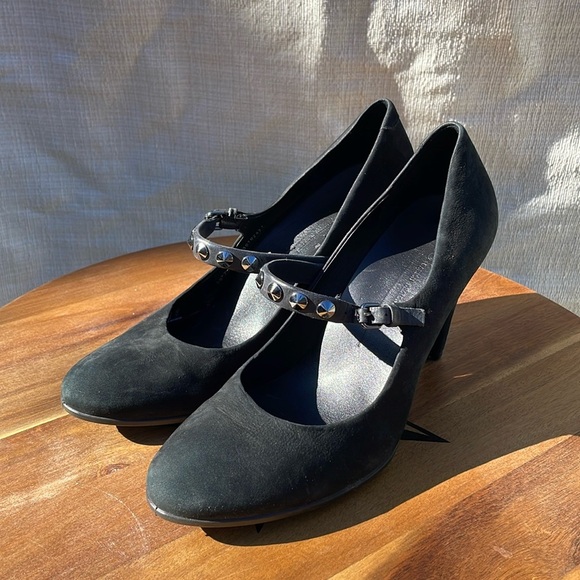 Womens Ecco Shape 75 Sleek Mary Jane Pumps Size 39 - Picture 1 of 12